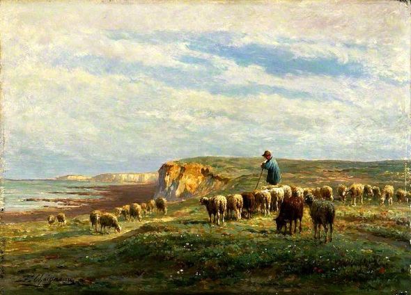Ferdinand Chaigneau – Troupeau de moutons